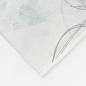 Ontwerp van het gemeentecollage van Parijs Fleece Deken (Hoek)