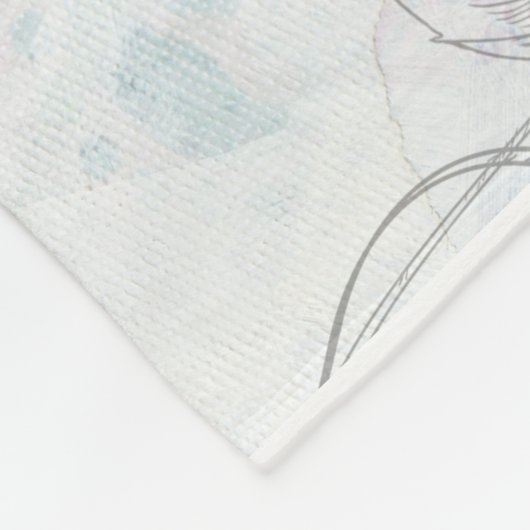 Ontwerp van het gemeentecollage van Parijs Fleece Deken (Hoek)