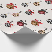 Ontwerp van het gevarieerpatroon voor kerstversier cadeaupapier (Hoek)