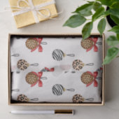 Ontwerp van het gevarieerpatroon voor kerstversier tissuepapier (Geschenk)