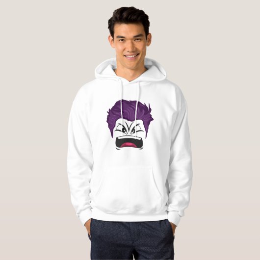 ONTWERP VAN HET GEZICHTSPATROON HOODIE (Voorkant volledig)
