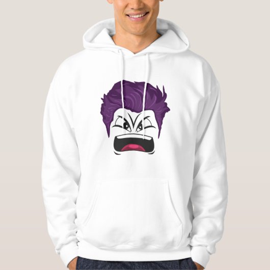 ONTWERP VAN HET GEZICHTSPATROON HOODIE (Voorkant)