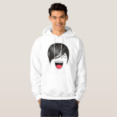 ONTWERP VAN HET GEZICHTSPATROON HOODIE (Voorkant volledig)