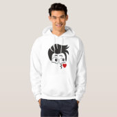 ONTWERP VAN HET GEZICHTSPATROON HOODIE (Voorkant volledig)