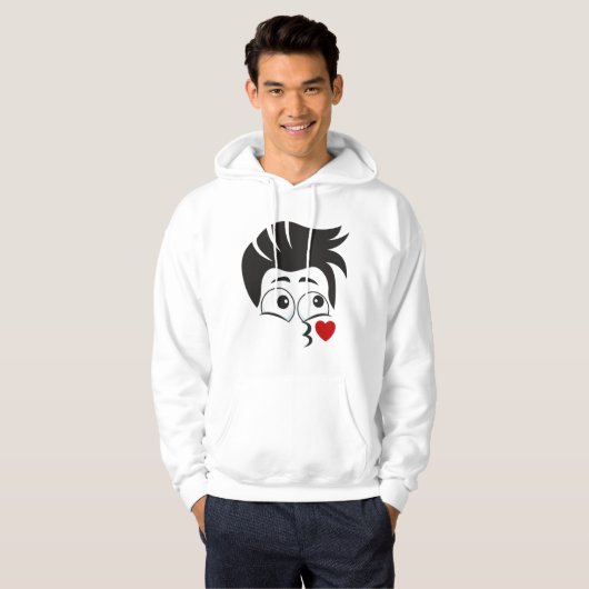 ONTWERP VAN HET GEZICHTSPATROON HOODIE (Voorkant volledig)