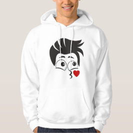 ONTWERP VAN HET GEZICHTSPATROON HOODIE