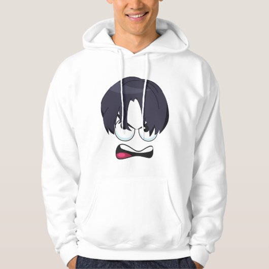 ONTWERP VAN HET GEZICHTSPATROON HOODIE (Voorkant)