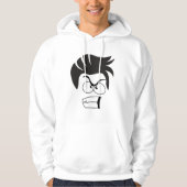 ONTWERP VAN HET GEZICHTSPATROON HOODIE (Voorkant)