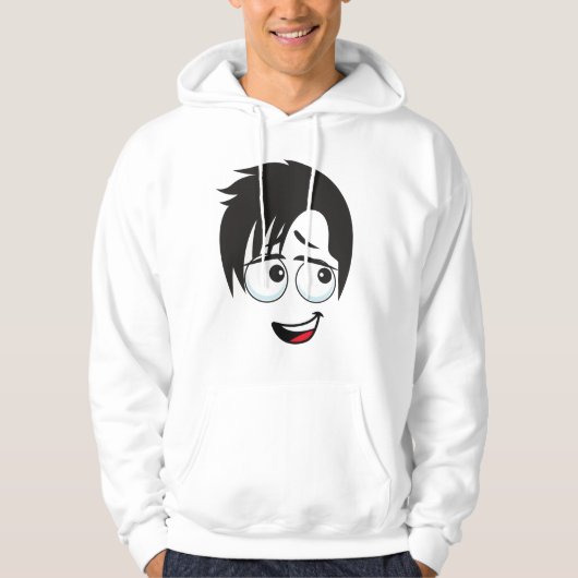 ONTWERP VAN HET GEZICHTSPATROON HOODIE (Voorkant)
