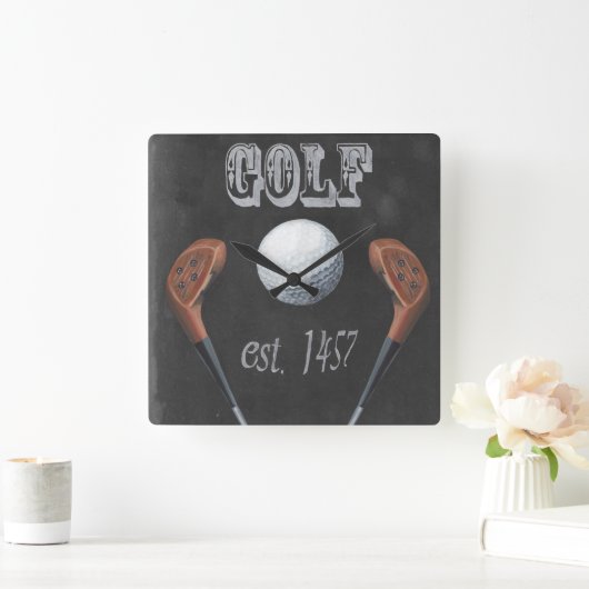  ontwerp van het golfkarton vierkante klok (Huis)
