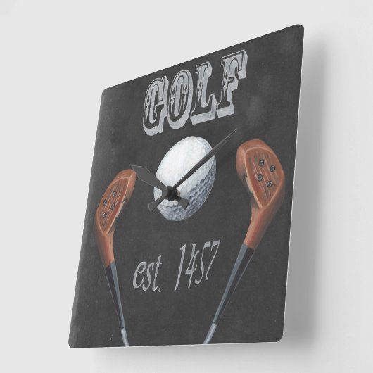  ontwerp van het golfkarton vierkante klok (Hoek)