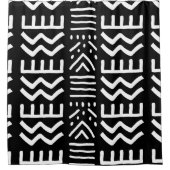 Ontwerp van het gordijngordijn voor Afrikaanse mod Douchegordijn (Voorkant)