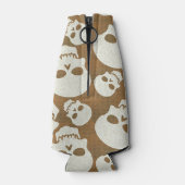 Ontwerp van het grafische tekenpatroon flesjeskoeler (Achterkant)