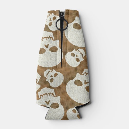 Ontwerp van het grafische tekenpatroon flesjeskoeler (Achterkant)