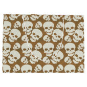 Ontwerp van het grafische tekenpatroon large cadeautasje (Achterkant)