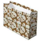 Ontwerp van het grafische tekenpatroon large cadeautasje (Voorkant Gekanteld)