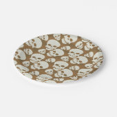 Ontwerp van het grafische tekenpatroon papieren bordje (Gekanteld)