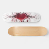 ontwerp van het hart tattoo skateboard (Horizontaal)