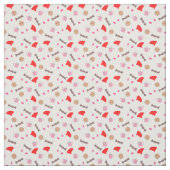 Ontwerp van het kerstdinrospatroon stof (Swatch)