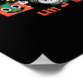 Ontwerp van het kerstfeest - Let's Get Lit Classic Poster (Hoek)