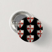 ontwerp van het kruisrichterschild ronde button 3,2 cm (Voorkant /achterkant)
