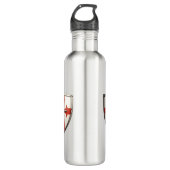 ontwerp van het kruisrichterschild waterfles (Voorkant)