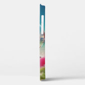 Ontwerp van het landschap met hart Case-Mate iPhone case (Achterkant / Links)