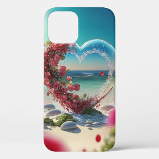 Ontwerp van het landschap met hart Case-Mate iPhone case