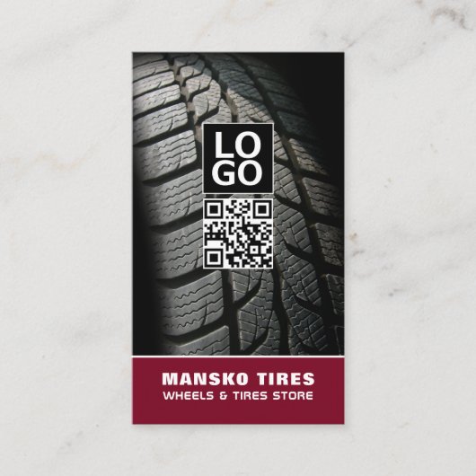 Ontwerp van het loopvlak van de band, band/bandens visitekaartje (Voorkant)