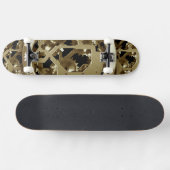 Ontwerp van het Lot van de Roest Grunge van de Skateboard (Horizontaal)