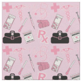 Ontwerp van het medische patroon - Roze Stof (Close Up)