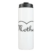 Ontwerp van het moederhart thermosbeker (Voorkant)