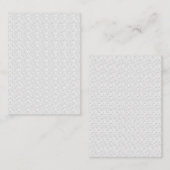 ontwerp van het netwerk 31 notitiekaartje (Voorkant / Achterkant)