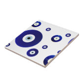 Ontwerp van het  oogrecht Oriental Pattern Tegeltje (Zijkant)