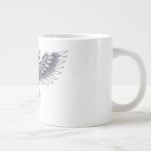 Ontwerp van het oude Tattoo van de School Owl Grote Koffiekop (Rechts)