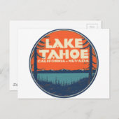 Ontwerp van het Overdrukplaatje van de Reis van Briefkaart (Voorkant / Achterkant)