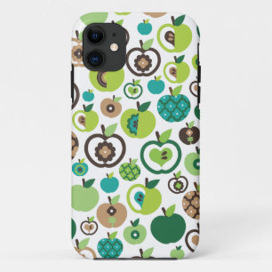 Ontwerp van het patroon van de katteretro-appelblo Case-Mate iPhone case
