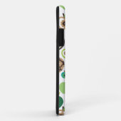 Ontwerp van het patroon van de katteretro-appelblo Case-Mate iPhone case (Achterkant/rechts)