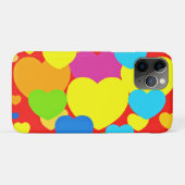 Ontwerp van het patroon van het hart Case-Mate iPhone case (Achterkant (horizontaal))