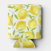 Ontwerp van het patroon van lemmetjes en bladeren blikjeskoeler (Achterkant)