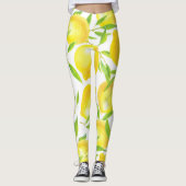Ontwerp van het patroon van lemmetjes en bladeren leggings (Voorkant)
