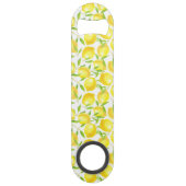 Ontwerp van het patroon van lemmetjes en bladeren speed flessenopener (Voorkant)