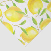 Ontwerp van het patroon van lemmetjes en bladeren tissuepapier (Detail)