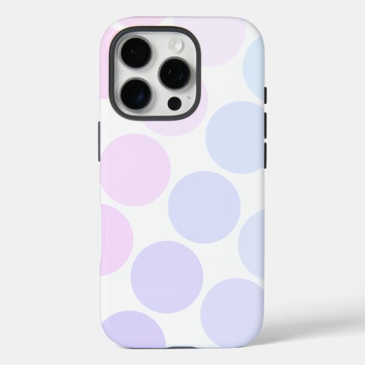 Ontwerp van het patroonpatroon voor pasta-cirkels Case-Mate iPhone case (Achterkant)