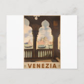 Ontwerp van het poster Venezia Briefkaart (Voorkant)