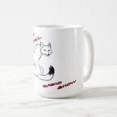 Ontwerp van het Radio Show van het Lusje van de za Koffiemok (Voorkant rechts)