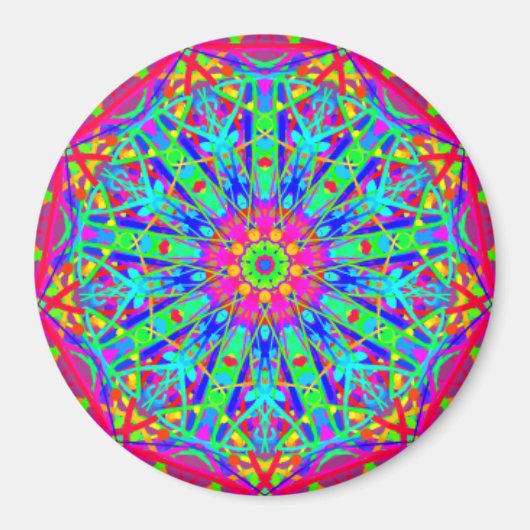 ontwerp van het roos magneet (Voorkant)