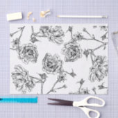 ontwerp van het roos patroon tissuepapier (Craft)