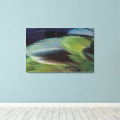 Ontwerp van het rotspatroon canvas afdruk (Insitu (Houten vloer))