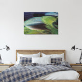 Ontwerp van het rotspatroon canvas afdruk (Insitu (Slaapkamer))